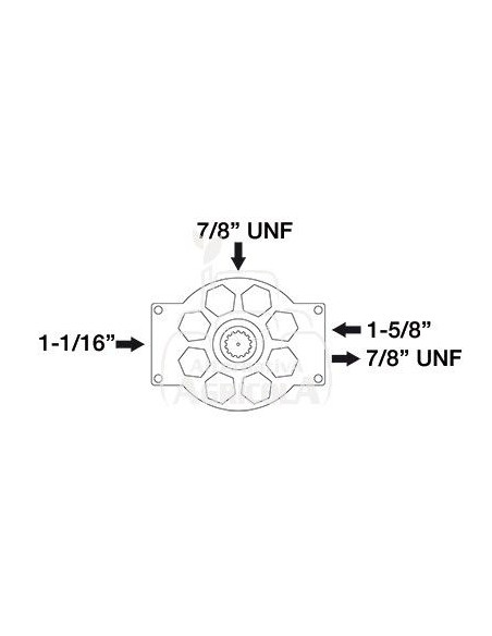 BOMBA HIDRÁULICA 40 c.c.