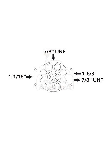 BOMBA HIDRÁULICA 50 c.c.