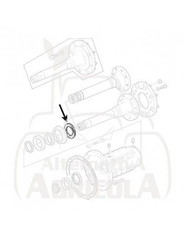 RETÉN Ø 90 x 138,9 x 9,53 mm
