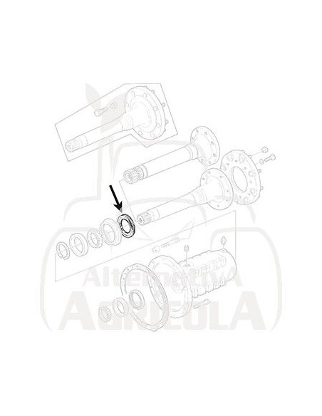 RETÉN Ø 90 x 138,9 x 9,53 mm