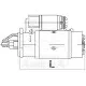 MOTOR DE ARRANQUE CON REDUCTOR 12V - 3,2 KW