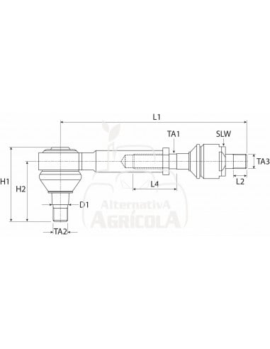 RÓTULA DE DIRECCIÓN + RÓTULA AXIAL