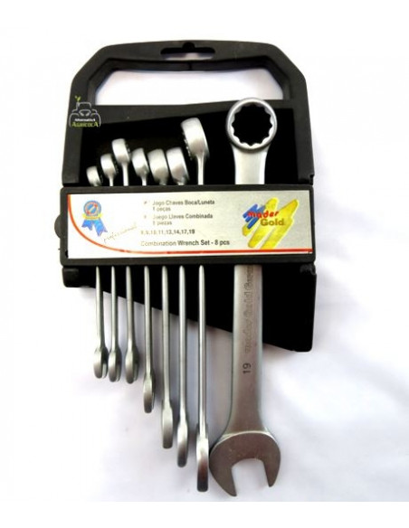 Juego llaves mixtas profesional 8pzas
