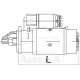 MOTOR DE ARRANQUE CON REDUCTOR 12V - 4,2 KW