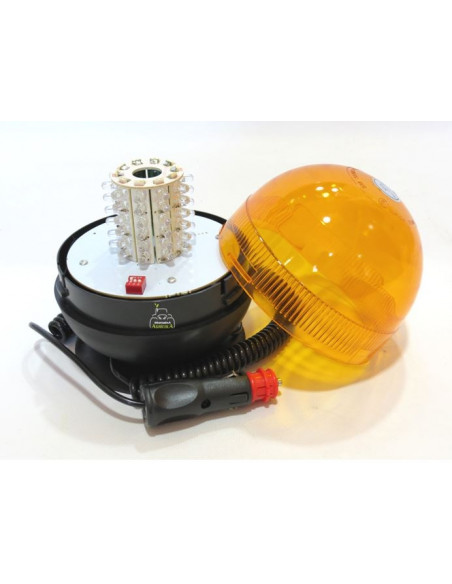 Rotativo de led magnético 12/24v