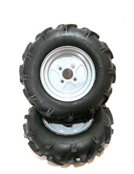 Juego ruedas neumáticas sin ejes 500 x 10