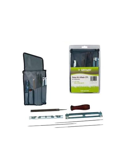 Bolsa kit afilado cadena motosierra 4.00mm 