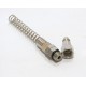Enchufe rápido aire macho con racord giratorio c/muelle tubo 6 x 8 mm