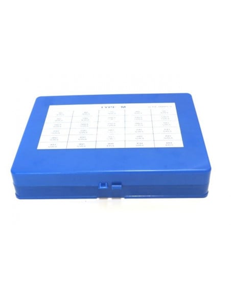 Caja gomas tóricas metrica 386 piezas