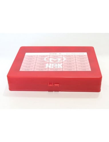 Caja gomas tóricas metrica 386 piezas