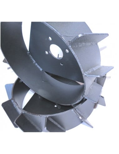 Juego ruedas metálicas sin ejes Ø4.00x100