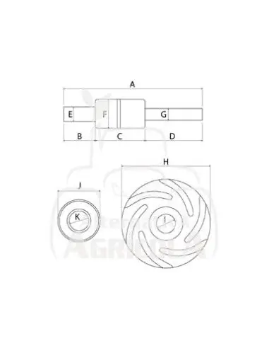 KIT DE REPARACIÓN DE BOMBA DE AGUA