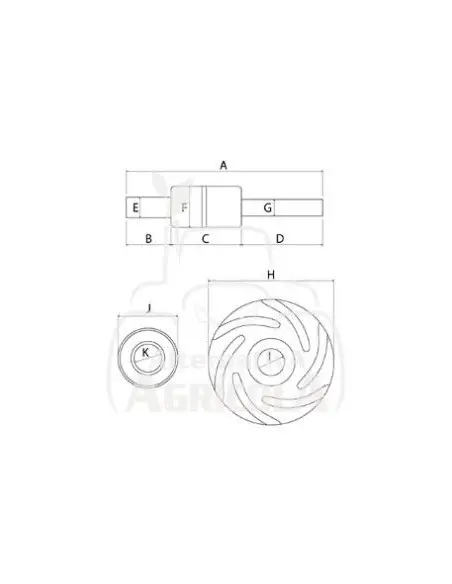 KIT DE REPARACIÓN DE BOMBA DE AGUA