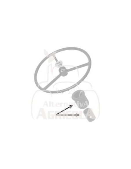 TAPA DEL VOLANTE CON CASQUILLO