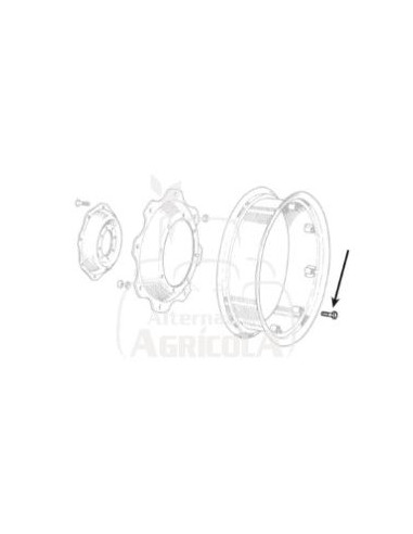 TORNILLO DE LLANTA 5/8'' UNF - L 72 MM