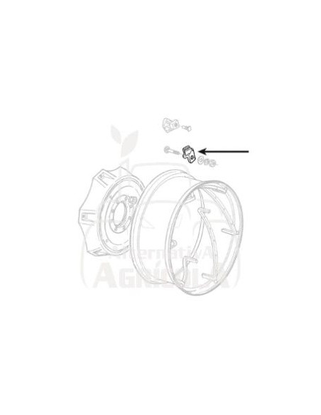 ABRAZADERA DE RUEDA PAVT