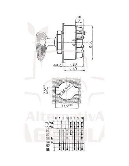 INTERRUPTOR DE LUCES