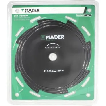 Disco 8 dientes Ø255mm para desbrozadora