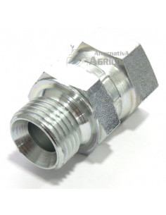 Adapatador alta presión hidráulica Hembra tuerca loca 1/2 y macho 1/2"