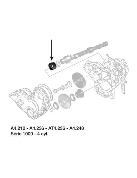 CASQUILLO DE ÁRBOL DE LEVAS