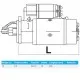 MOTOR DE ARRANQUE 12V - 3,0 KW