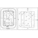 Asiento suspensión neumática 12V base 210 con brazos regulables