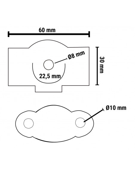 Soporte grupo oscilante segadora BCS