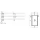 CAMISA DE CILINDRO TERMINADA Ø98.48 X 103.19 MM - L227.279 MM - CON CORTAFUEGOS