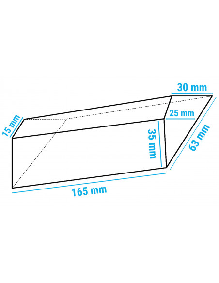 Plástico tulipa piloto delantero Fiat Derecho