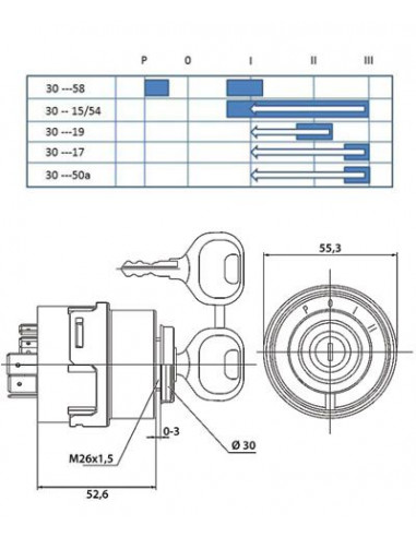 INTERRUPTOR DE ARRANQUE