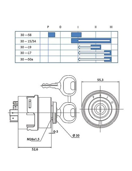 INTERRUPTOR DE ARRANQUE