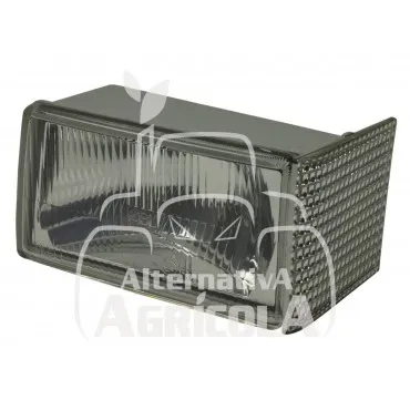 Faro Delantero Izquierdo Tractores CASE IH Series Antiguas - 185 x 105 mm