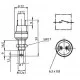 Interruptor de luz de freno M12 x 1