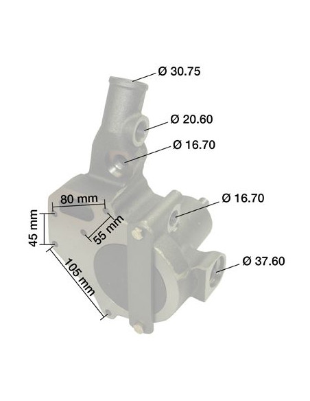BOMBA DE AGUA SIN JUNTA