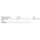 Espejo retrovisor 240 x 150 mm varilla Ø 12-18 mm plano