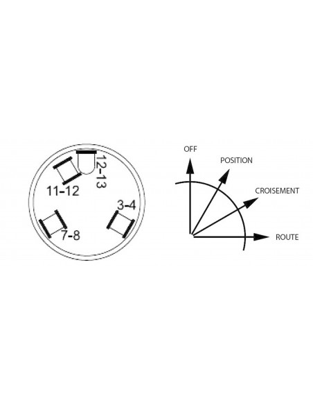 Interruptor de luces Ford 83959708