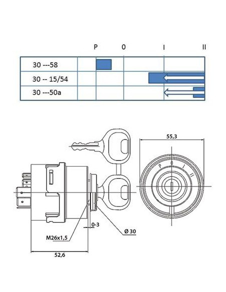 INTERRUPTOR DE ARRANQUE
