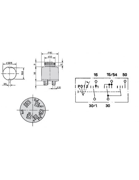 INTERRUPTOR DE ARRANQUE