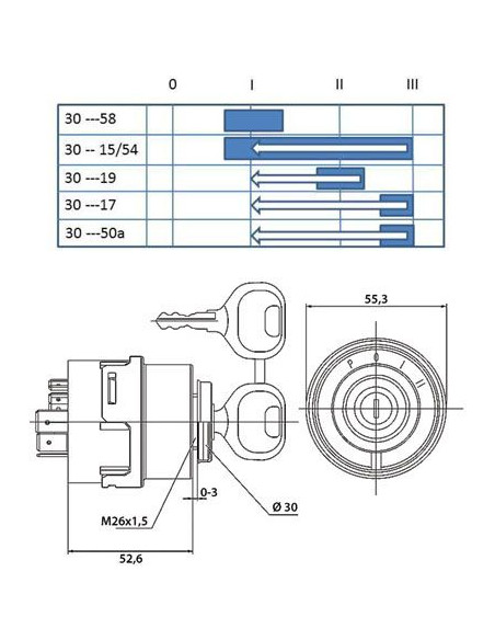 INTERRUPTOR DE ARRANQUE