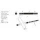 BULON EJE DELANTERO L 405 MM