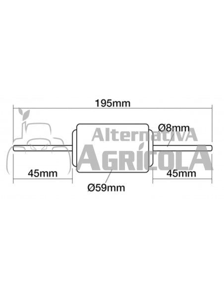 MOTOR DEL VENTILADOR 12v