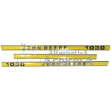 Juego de pegatinas John Deere 1030