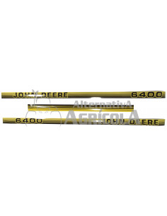 Juego de pegatinas John Deere 6400