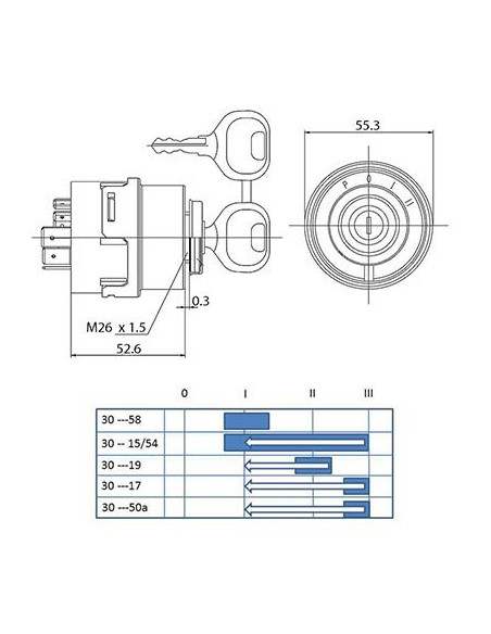 CONMUTADOR DE ARRANQUE