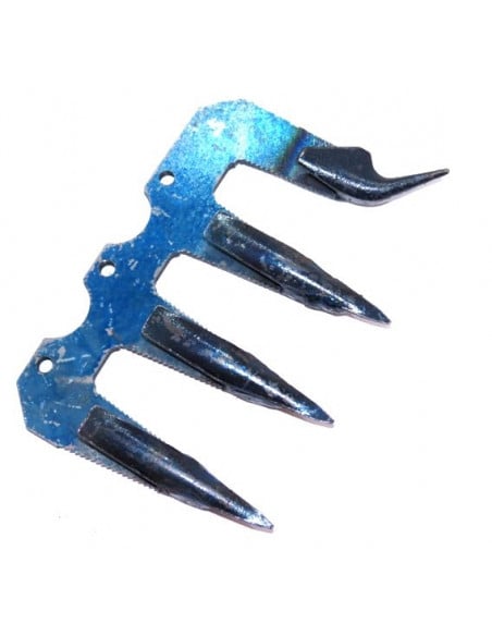 Dedo triple BCS Duplex agujero cónico