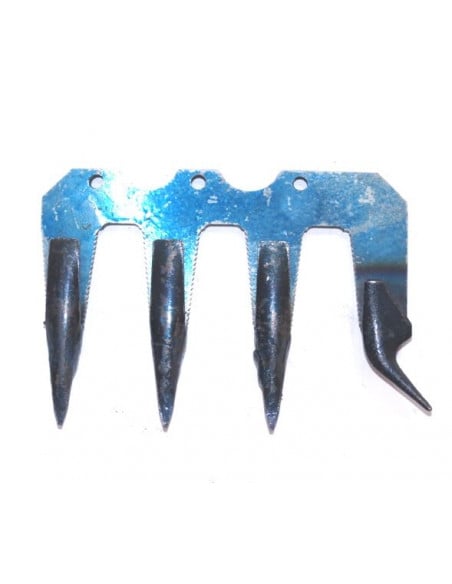 Dedo triple BCS Duplex agujero cónico