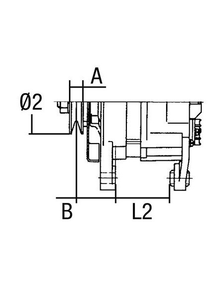 Alternador tractores Massey Ferguson 120A