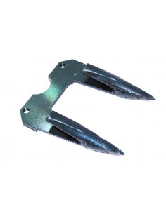 Dedo triple inicial moderno BCS Duplex agujero roscado