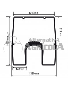 Parabrisas Fijo Tractor John Deere L155222