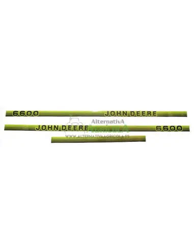 Juego de Pegatinas Tractores John Deere 6600